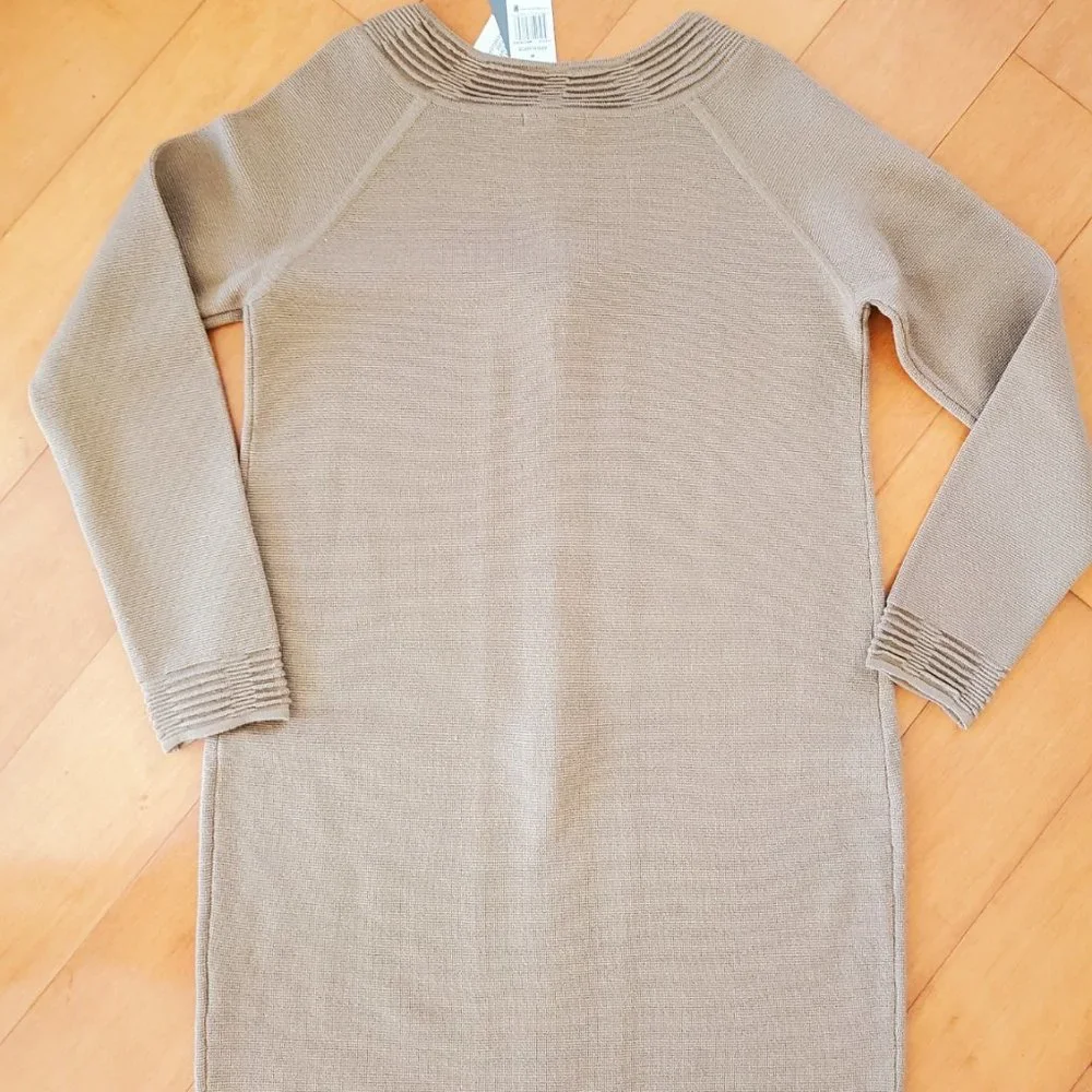 Overcoat and Sleeveless Dress- Wool Set,  M - Picture 3 of 10